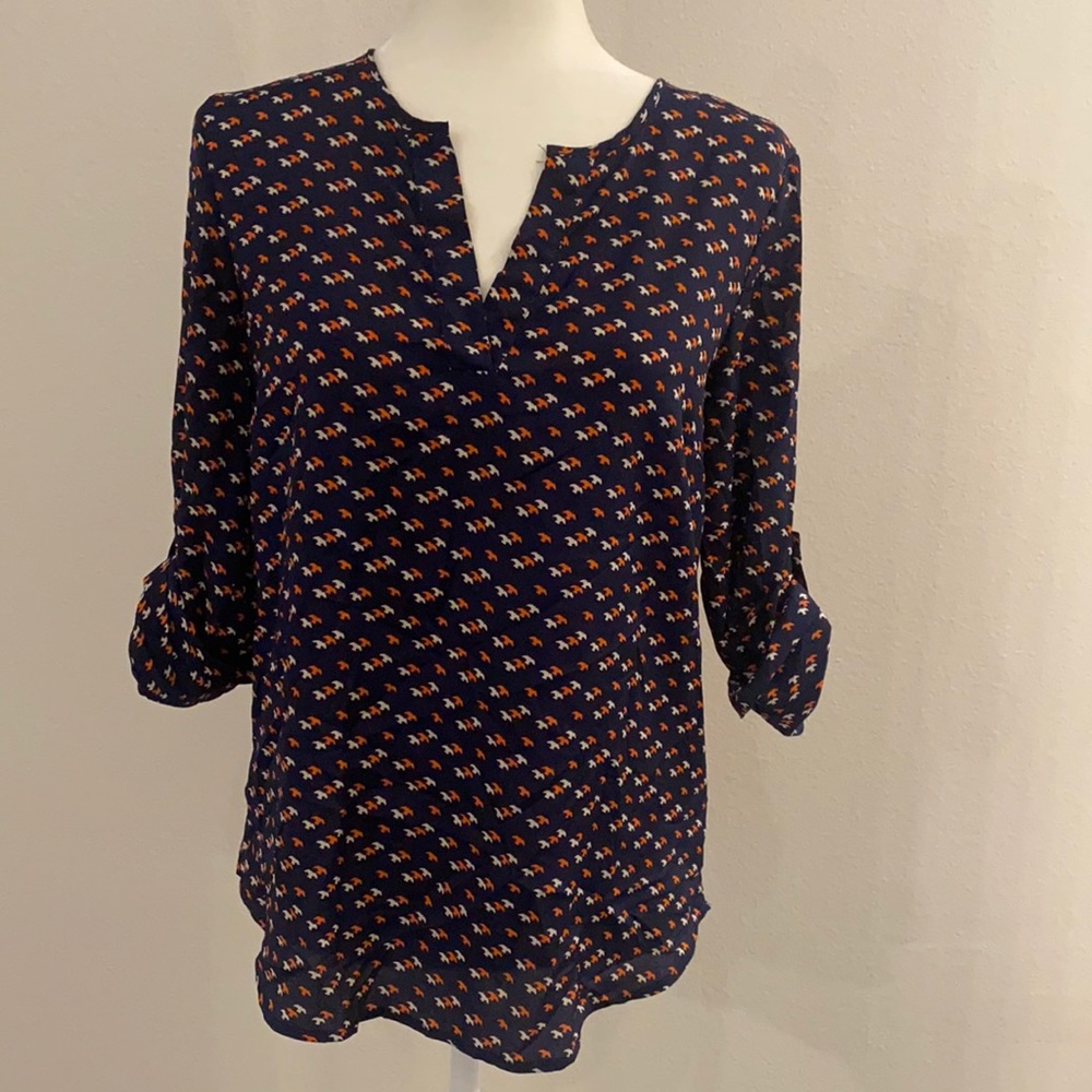 Market & Spruce‎ 3/4 Sleeve Blouse Size S